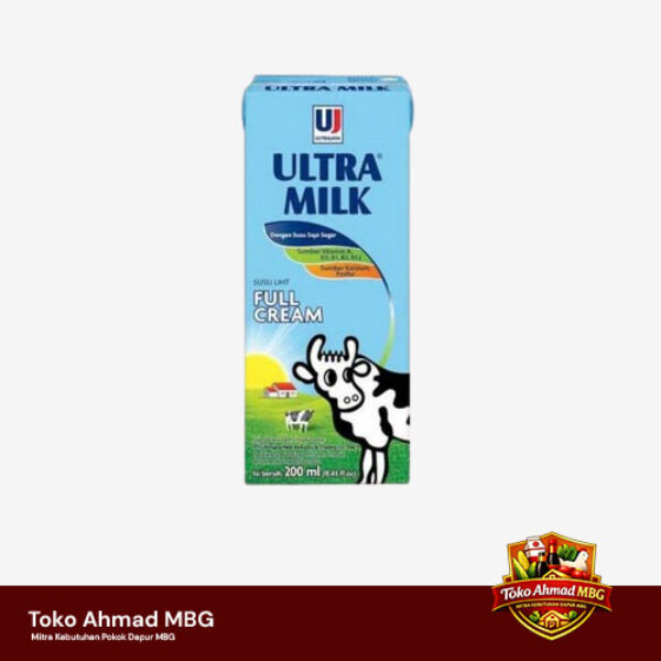 Susu Ultra Full Cream 200ml/24pcs